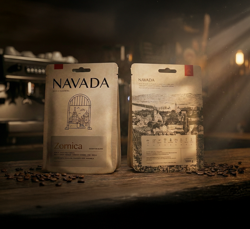 Navada coffee packaging